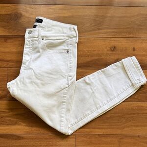 Banana Republic White Skinny Jean 30/10